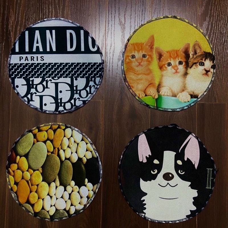 Combo 4 miếng lót nồi vải loại lớn 26 cm siêu bền