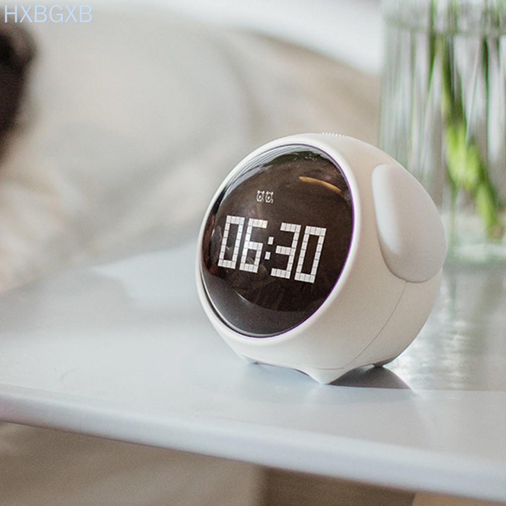Đồng Hồ Báo Thức Kỹ Thuật Số Có Đèn Led 1 Kiểu Hoạt Hình Điều Khiển Bằng Giọng Nói