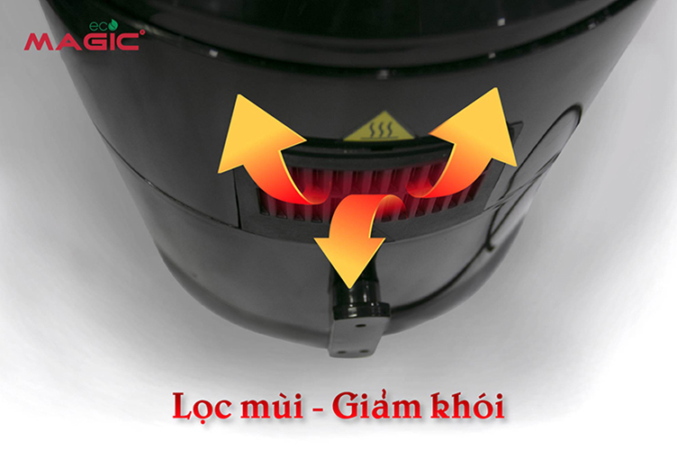 Nồi chiên nướng không dầu Magic Eco AC120 7L - Hàng chính hãng