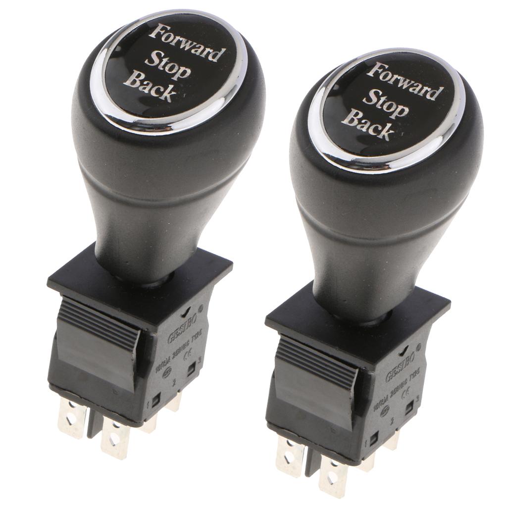 2 Chiếc Tiến Dừng Lại Công Tắc Cần Đẩy Công Tắc Cần Điều Khiển Dành Cho Trẻ Em Đi Xe Trên Ô Tô Đồ Chơi