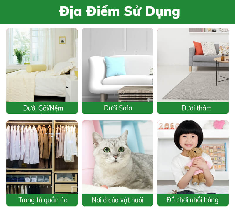 Gói 2 Túi Thơm Thảo Dược Lót Gối Đệm Duolamao Diệt Mạt Bụi Chống Ngứa Giúp Bạn Ngủ Ngon