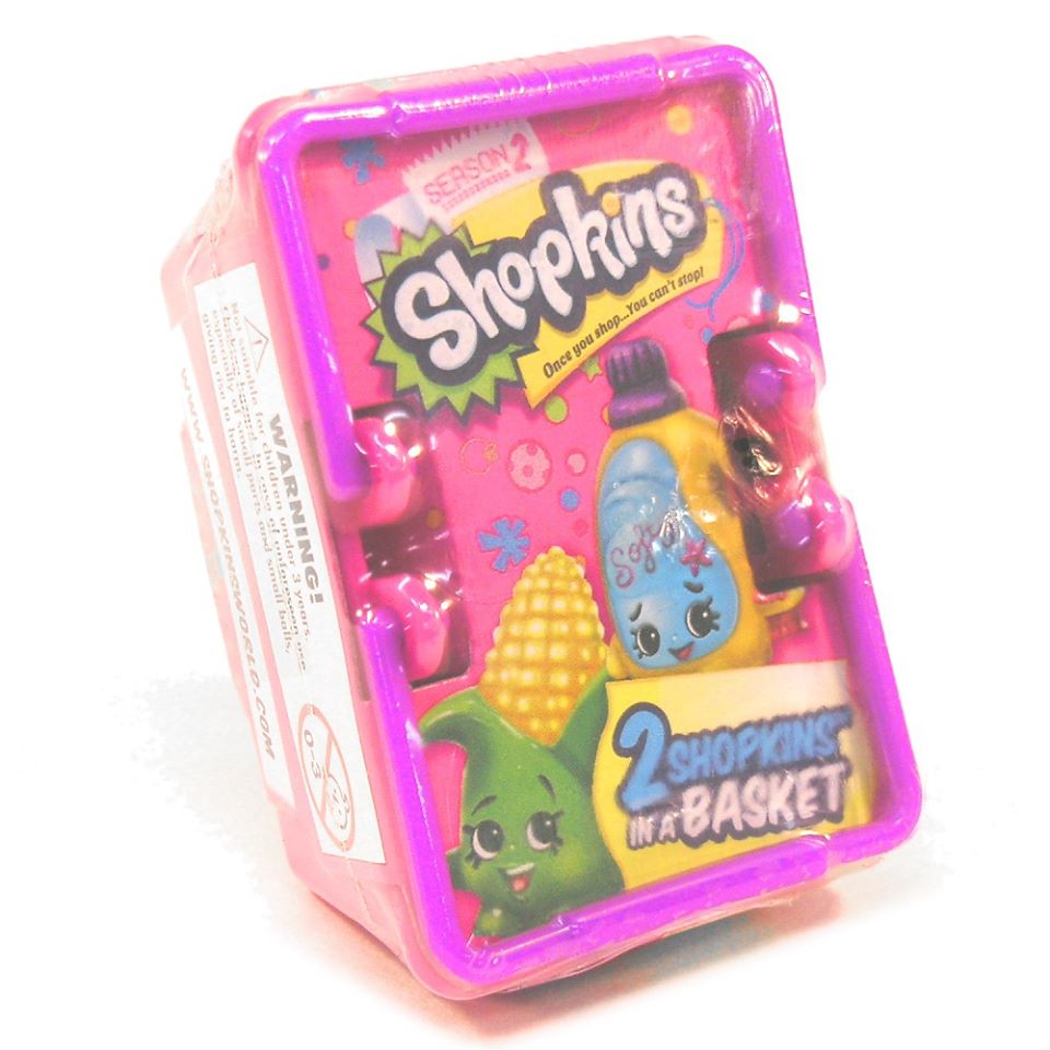 Set 2 mẫu shopkins season 2 trong giỏ siêu thị