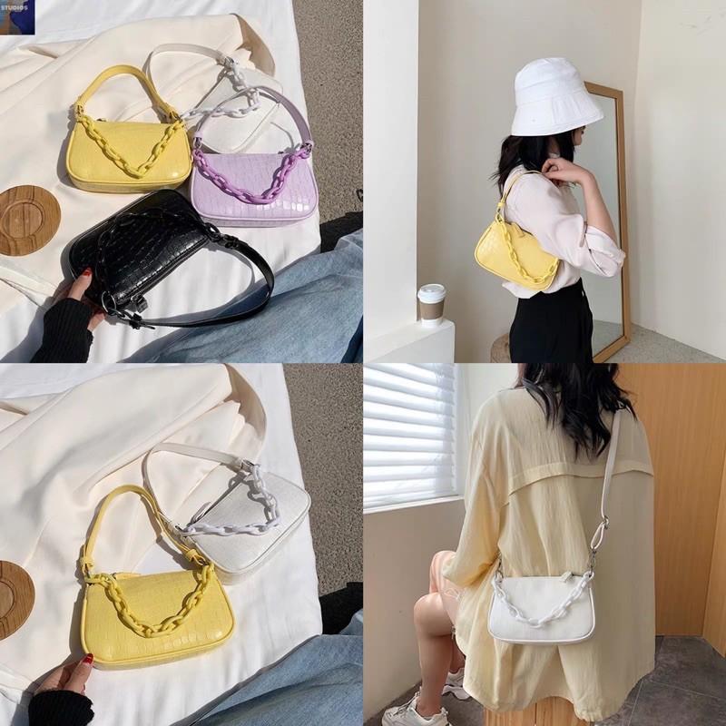 Túi xách Trendy 3 kiểu dây đeo chuẩn Hàn