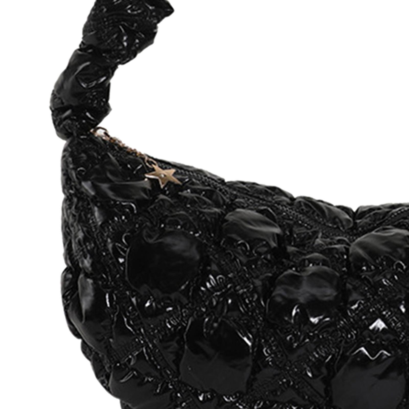 Women Underarm Bag PU Leather Lady Pouch Tote Bag for Vacation Summer Travel