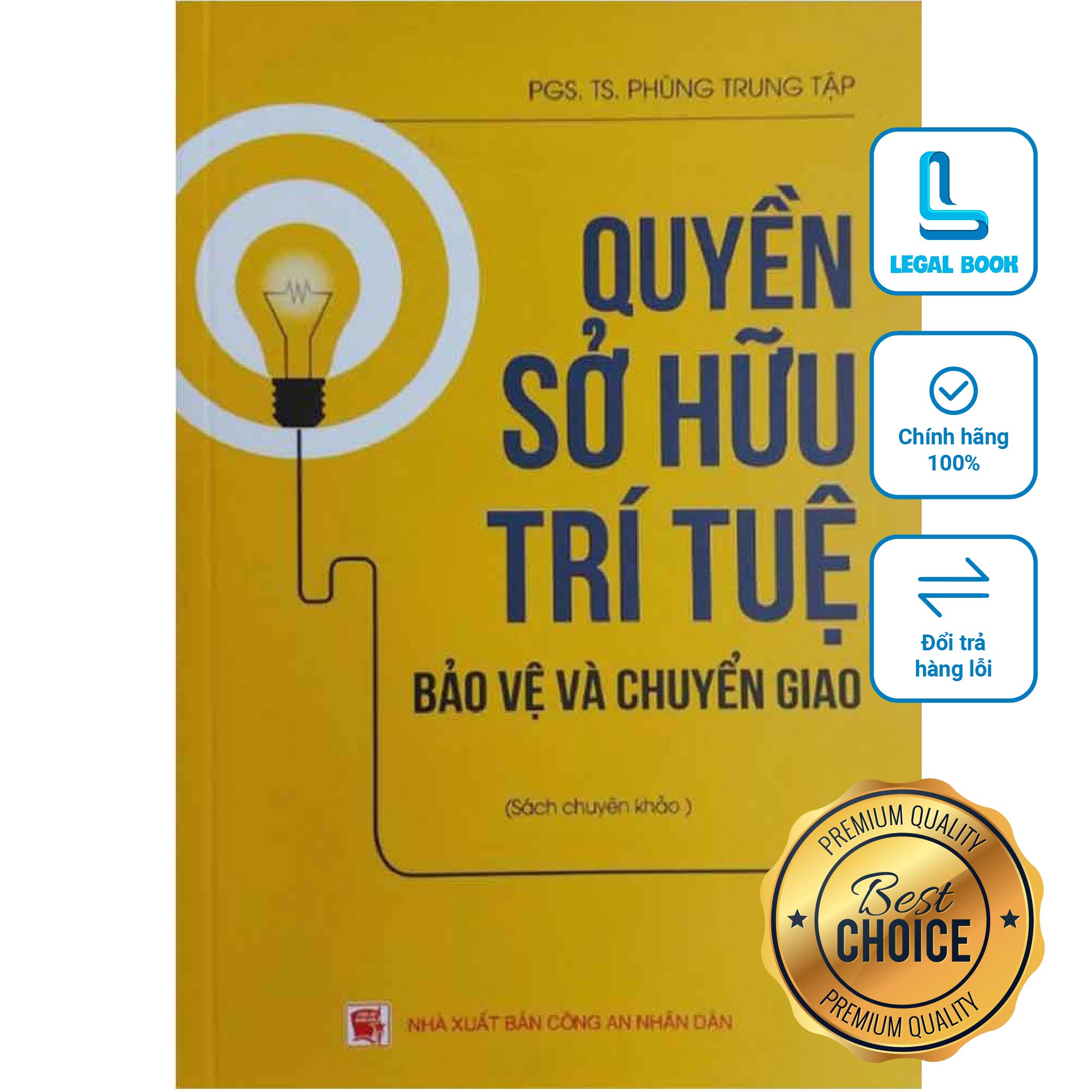 Sách Quyền sở hữu trí tuệ, bảo vệ và chuyển giao - PGS.TS Phùng Trung Tập