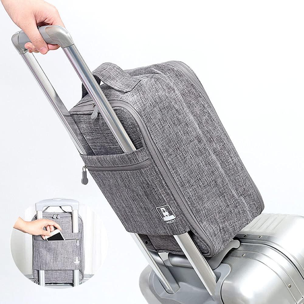 Túi giày du lịch bao gồm giày di động, không thấm nước, không thấm nước và thoáng khí, có thể được sử dụng kết hợp với một chiếc vali trên bánh xe.