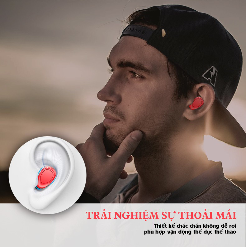 Tai Nghe Bluetooth 5.0 đa năng kiêm loa kiêm sạc dự phòng - Tích Hợp Micro -Tự Động Kết Nối -Chống ồn CV