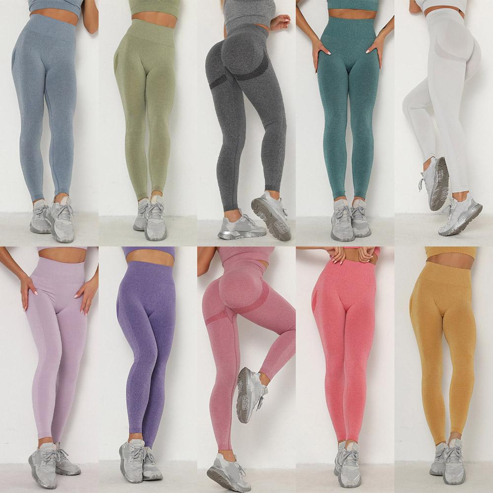 Quần dài tập Yoga lưng cao co giãn cho phụ nữ quần bó nhanh khô , thấm hút mồ hôi