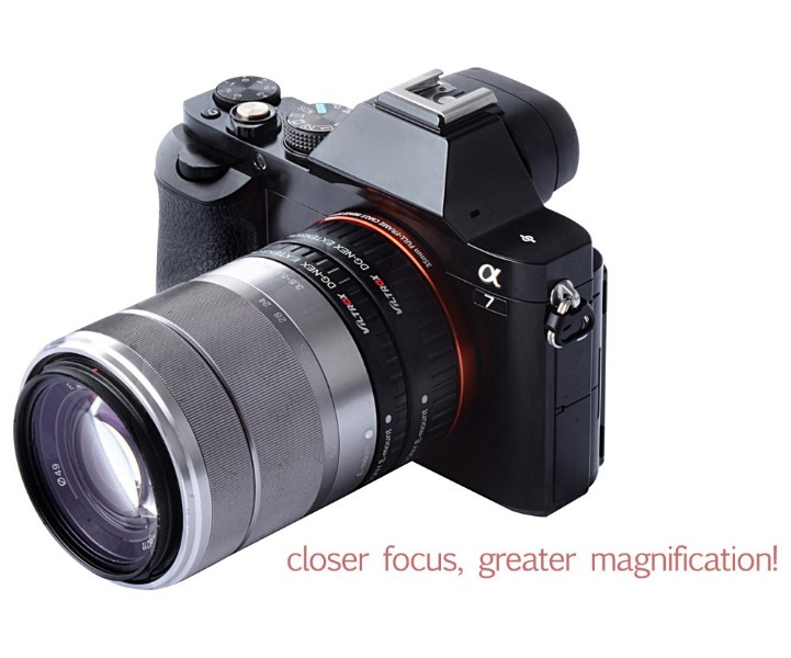 Ống Macro Mở Rộng cho Sony E-mount A7 NEX7 A6000 Tự Động Lấy Nét