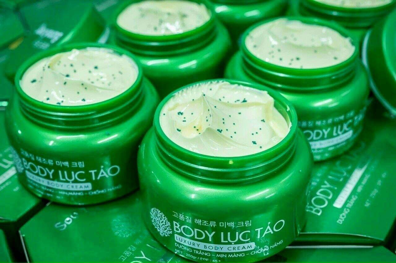 Kem Body Lục Tảo Luxury Body Cream Dưỡng Trắng Da SOO YOUNG (250g)