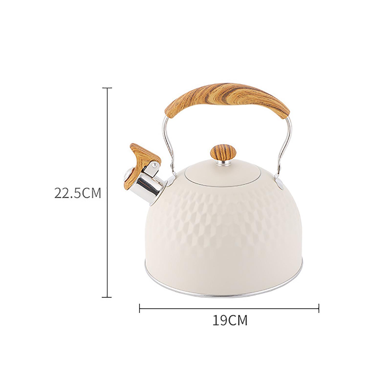 Stainless Steel Whistle Kettle for Tea Room Induction Cooker Making Coffee