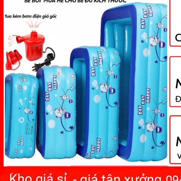 Bể bơi hình chữ nhật 3 tầng loại 1,5m