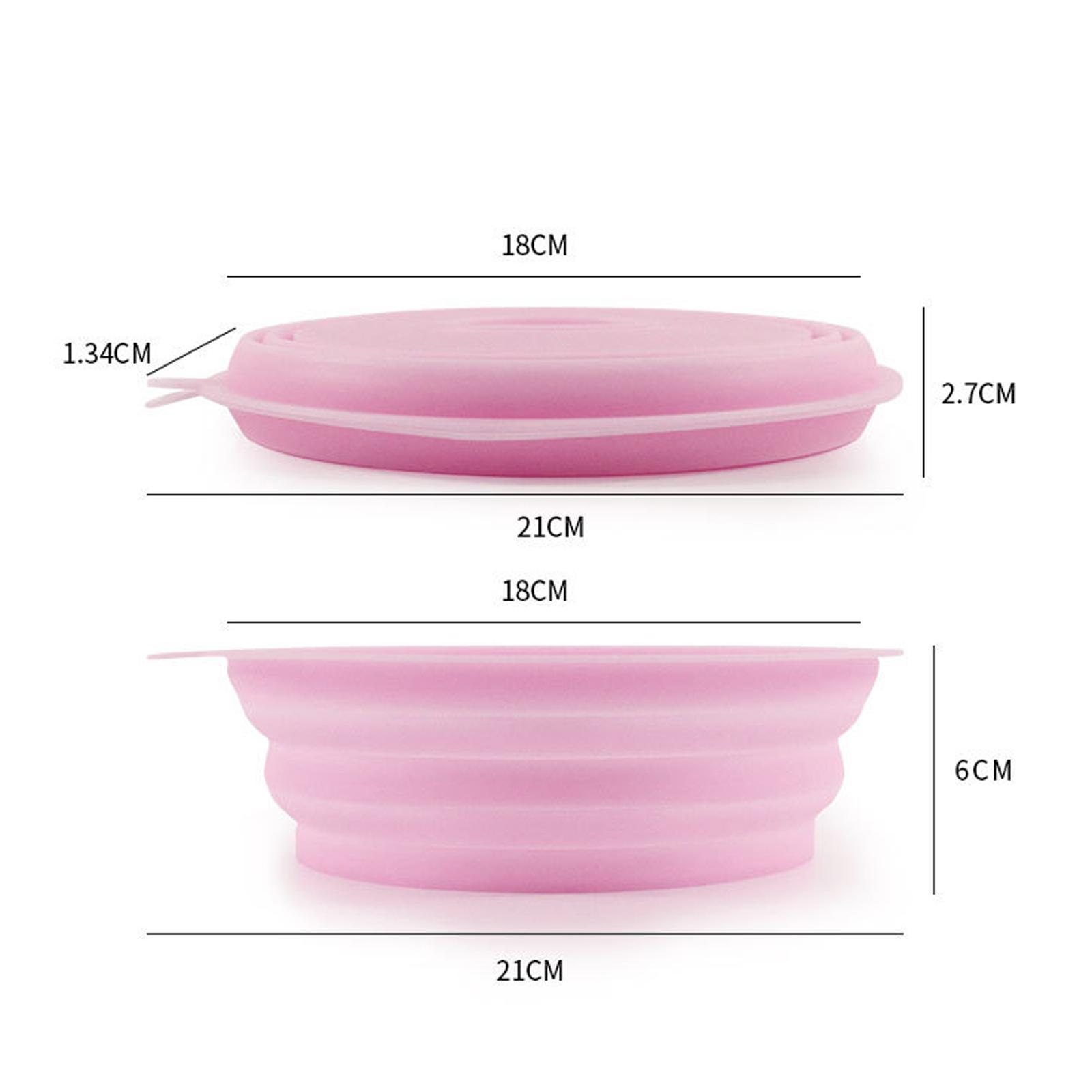 Folding Microwave Splatter Cover Plate Cover for Fruit