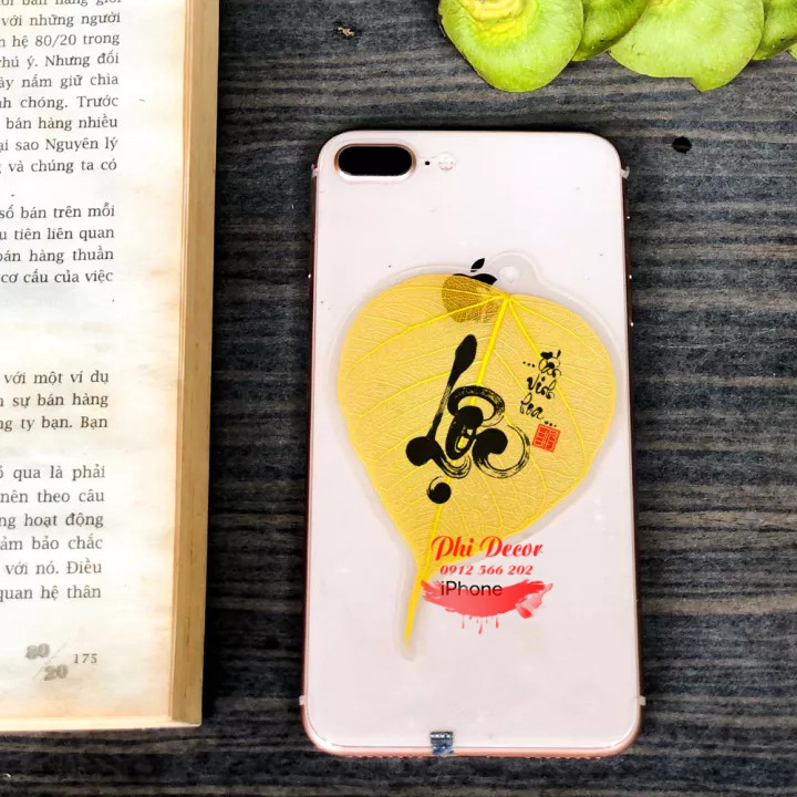 - Lá Bồ Đề Tài Lộc - Chữ LỘC