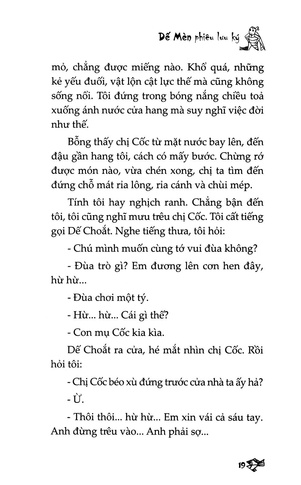 Dế Mèn Phiêu Lưu Ký - Diary Of A Cricket (Song Ngữ Việt - Anh) (Tái Bản 2019)