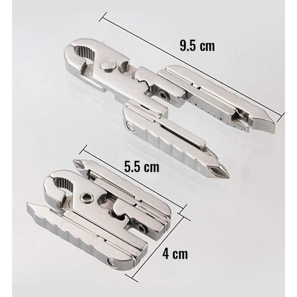 MÓC KHÓA CHÌA KHÓA VẬT DỤNG ĐA NĂNG 15 IN 1