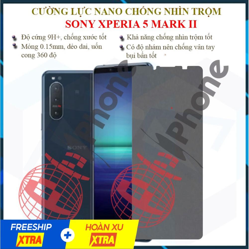 Dán chống nhìn trộm dành cho Sony Xperia 5 Mark 2 - Dán cường lực dẻo nano