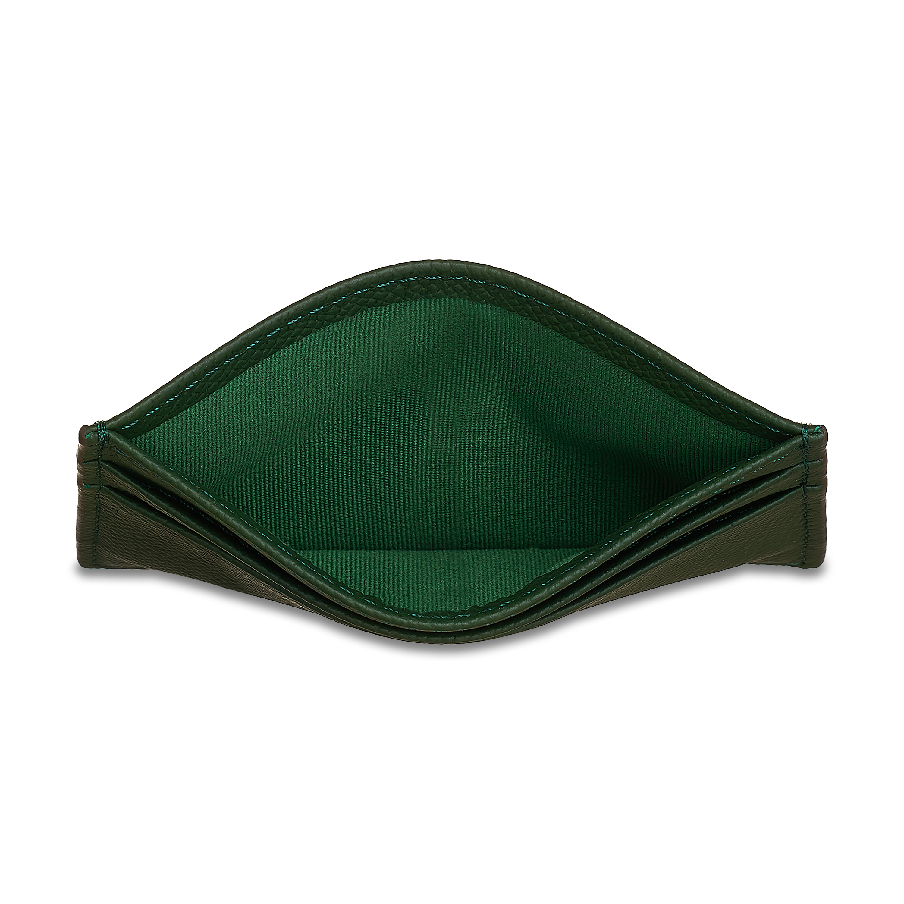 Ví Thẻ Card HANHSON SP000699 da bò xanh lá cây