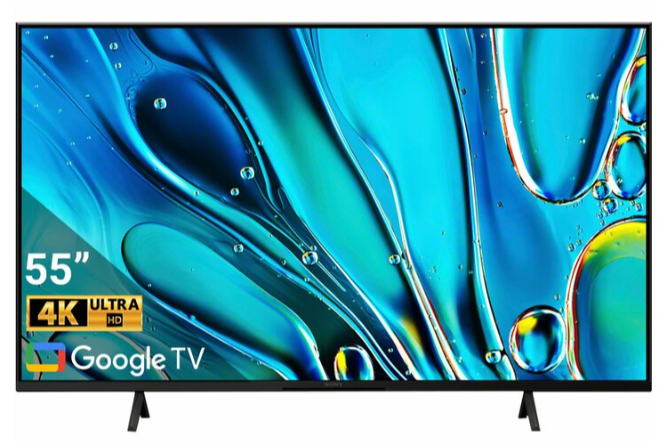 Google Tivi LED Sony 4K 55 inch K-55S30 VN3 - Hàng Chính Hãng