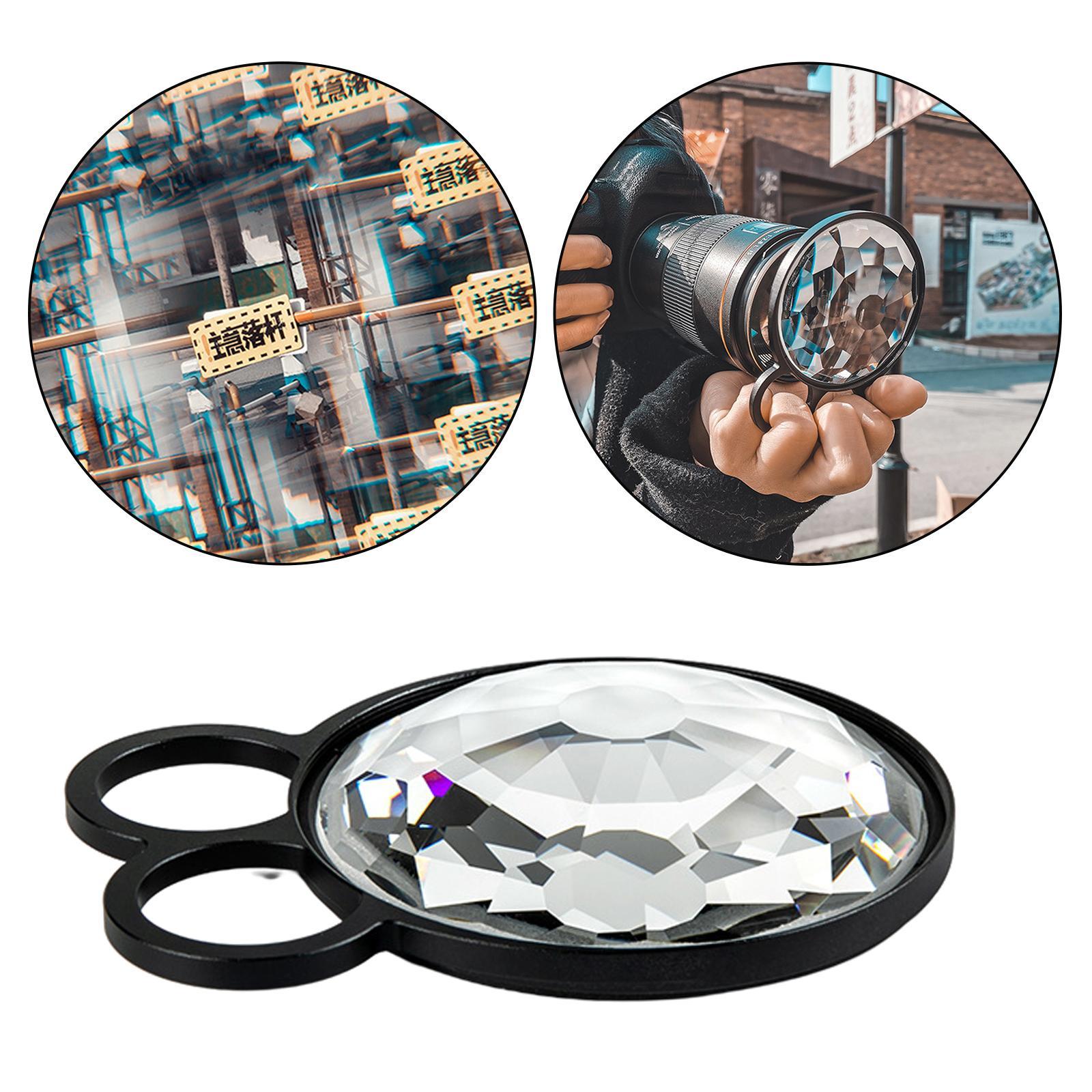 Kaleidoscope Glass 77mm Rotatable Variable Subjects Effect Filter
