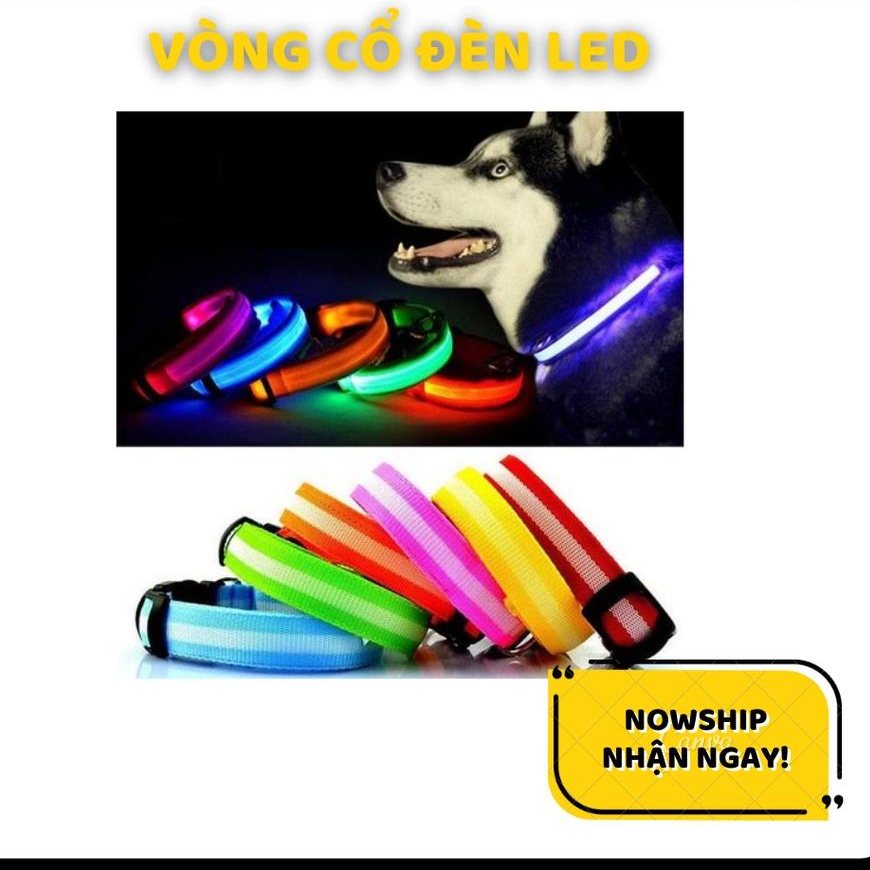 Vòng phát sáng đèn LED cho chó