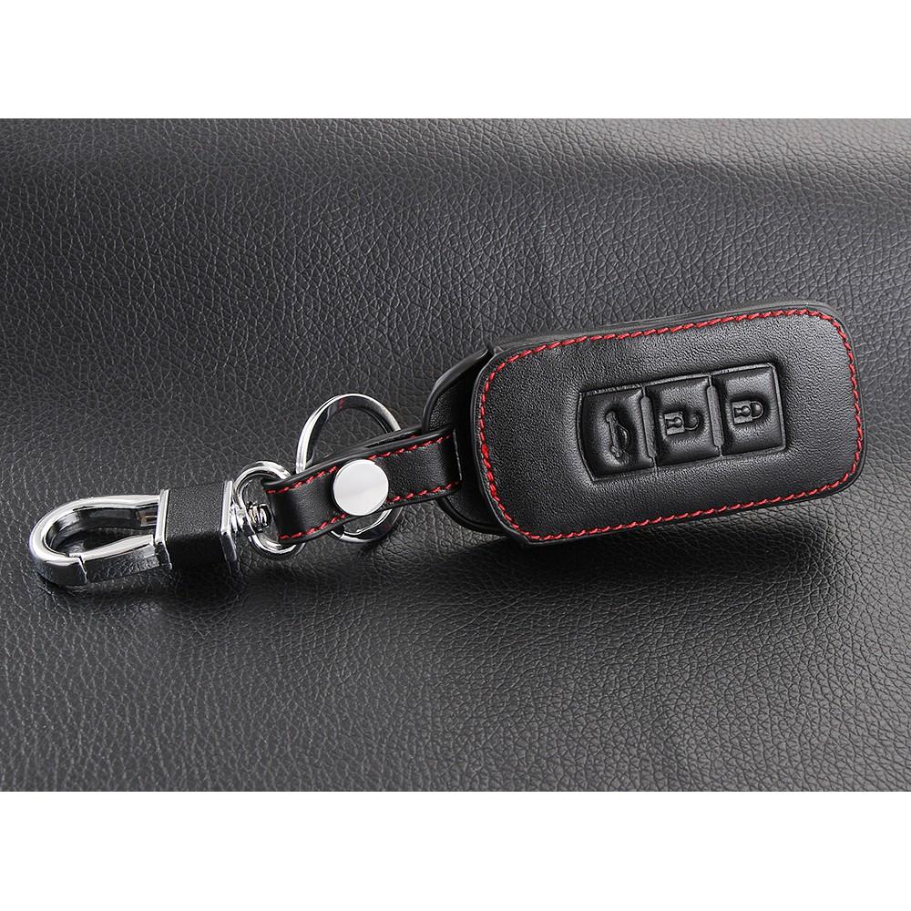 Bao da chìa khóa cao cấp dành cho xe Mitsu Xpander kèm móc khóa mẫu RO