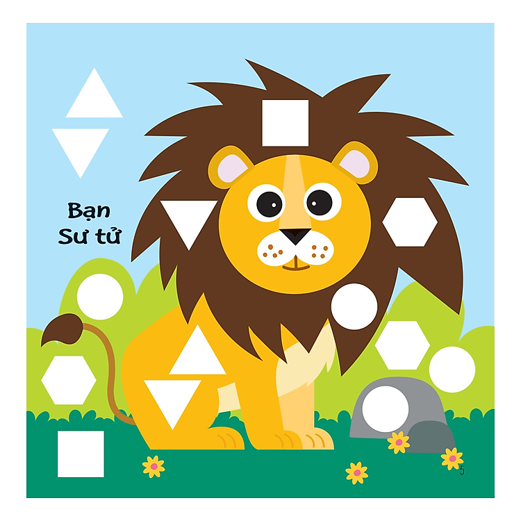 Sách Hình Dán Ngộ Nghĩnh - Phát Triển Khả Năng Quan Sát