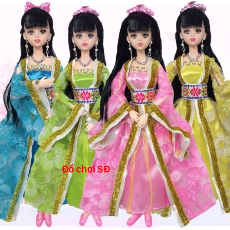 ĐẦM CỔ TRANG CỦA BÚP BÊ 30CM