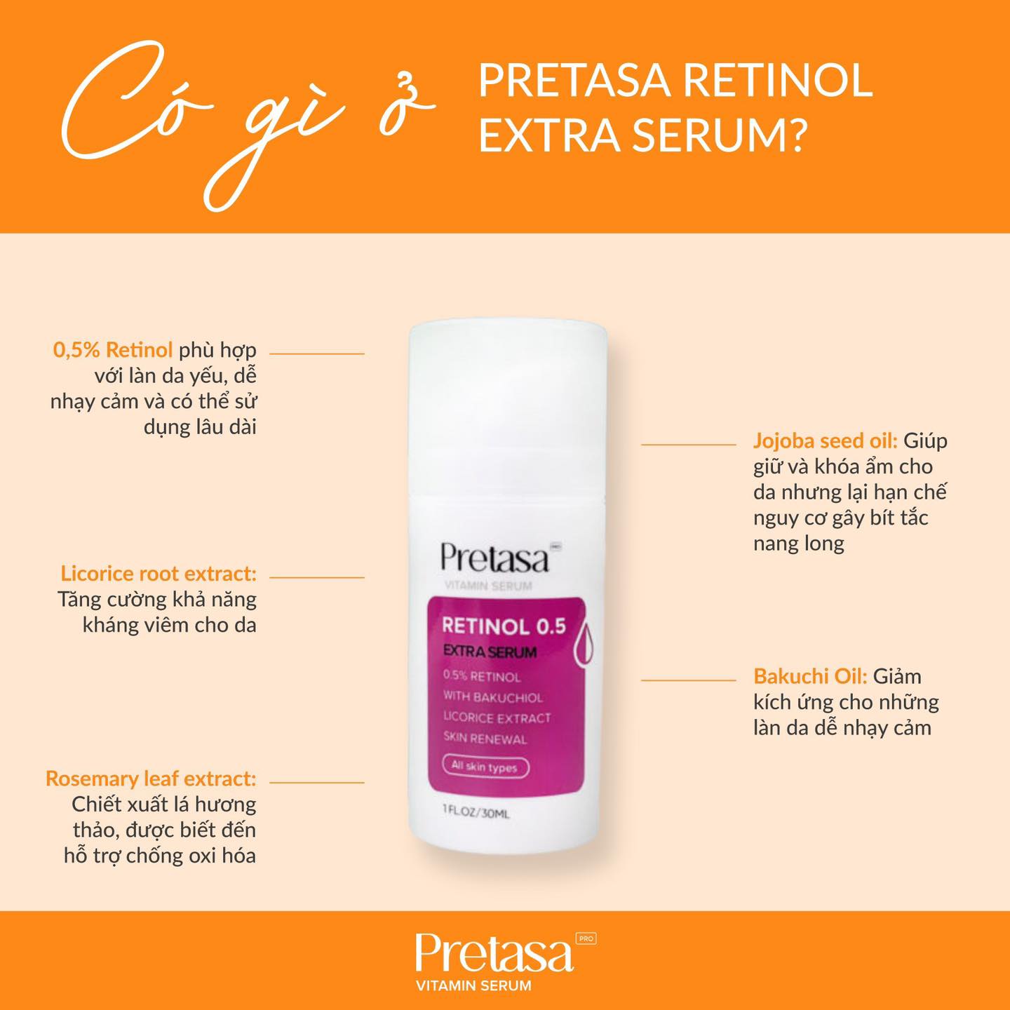 SERUM PRETASA RETINOL 0,5 EXTRA