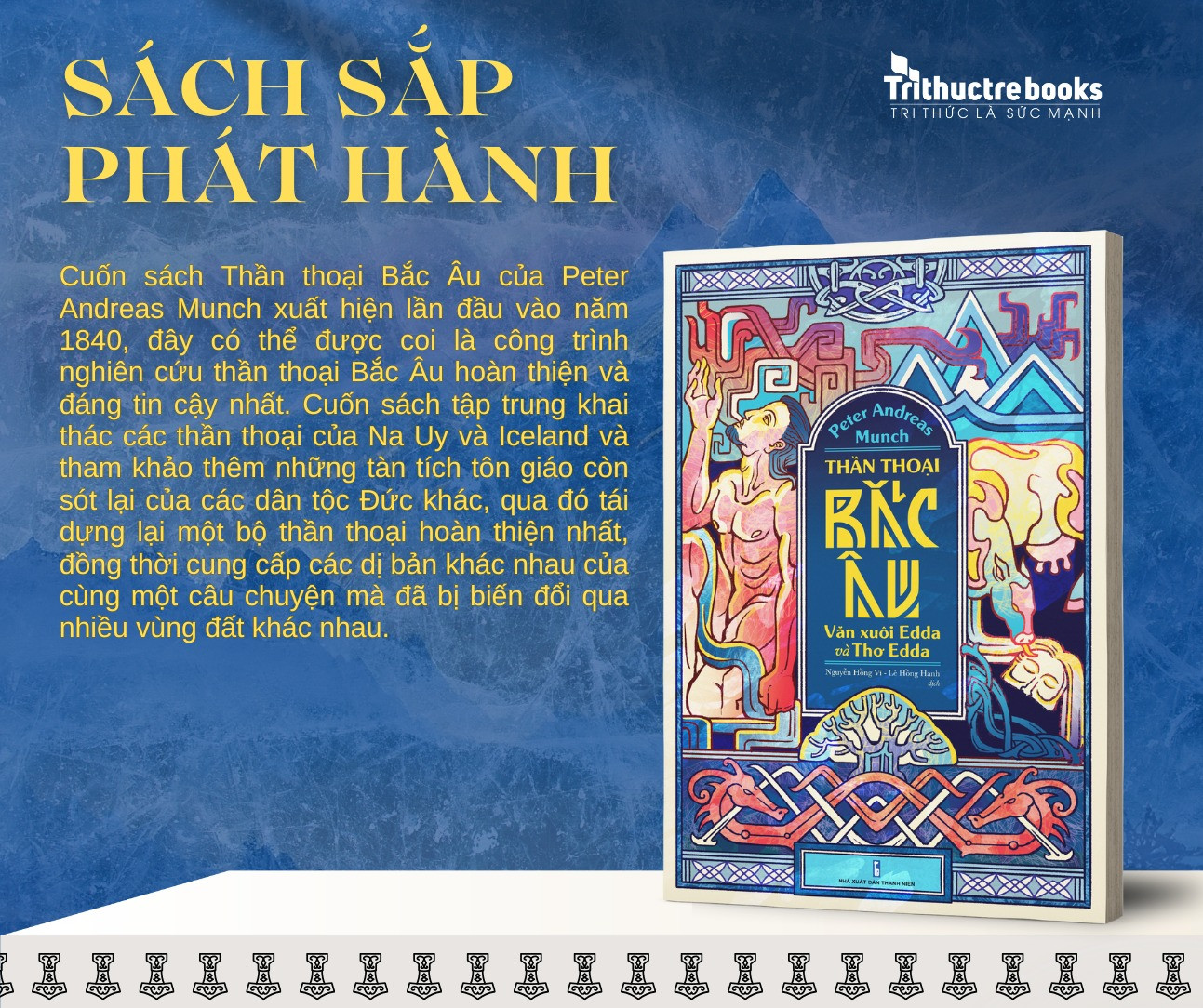 THẦN THOẠI BẮC ÂU - Peter Andreas Munch - Tái bản -