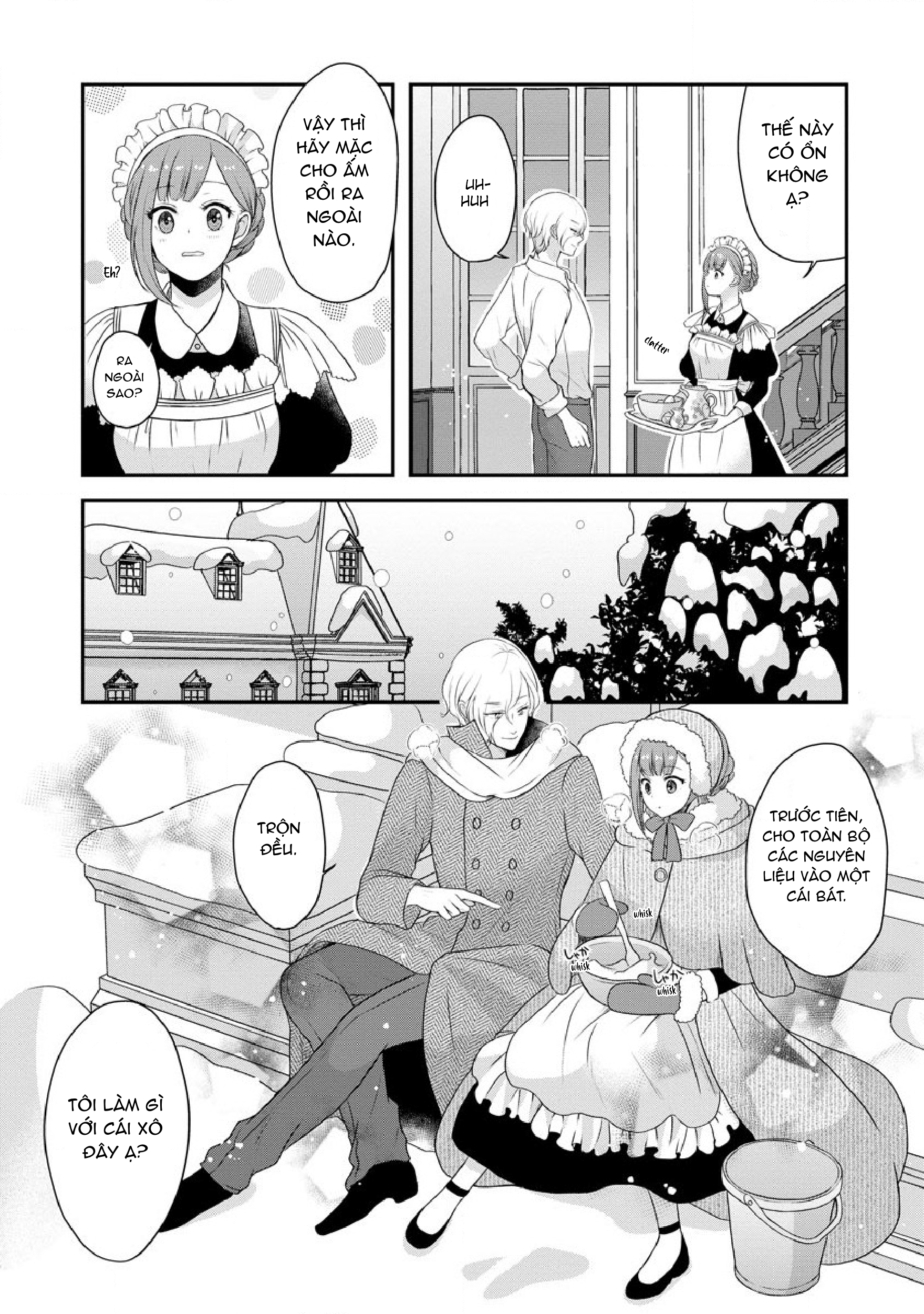 cô hầu dễ thương cùng chàng quý tộc điển trai chapter 7 10
