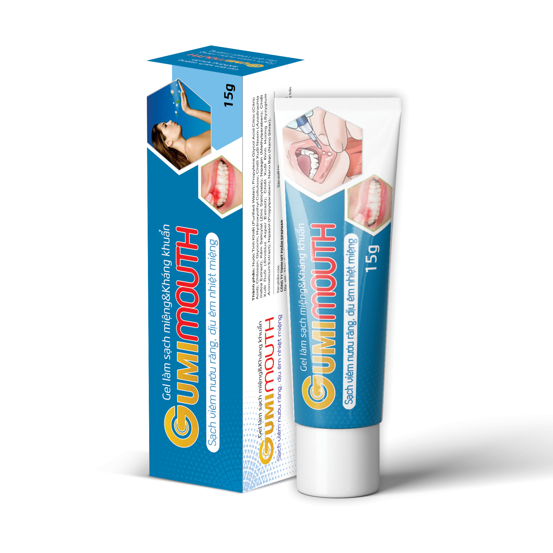 GEL LÀM SẠCH MIỆNG & KHÁNG KHUẨN GUMIMOUTH
