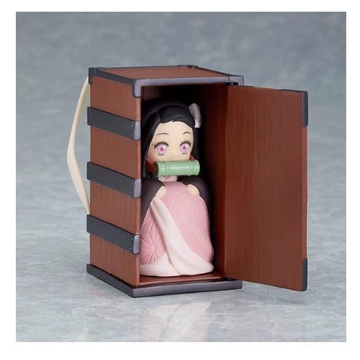 Mô hình Khớp Nezuko 2 mặt + hộp gỗ - Kimetsu no Yaiba - Demon Slayer