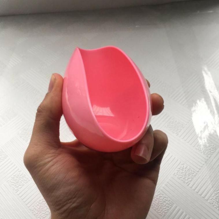 Combo bát + thìa nhựa đựng mặt nạ dùng trong spa thẩm mỹ viện