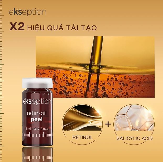 Ekseption Retin-iol Peel – Peel giảm nhăn, chống lão hóa 5ml