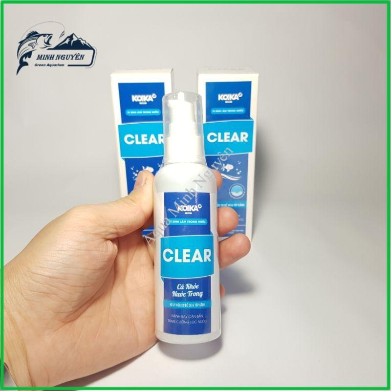 VI SINH KOIKA CLEAR | VI SINH XỬ LÝ NƯỚC CHUYÊN DÙNG CHO CÁ VÀ TÉP CẢNH CAO CẤP