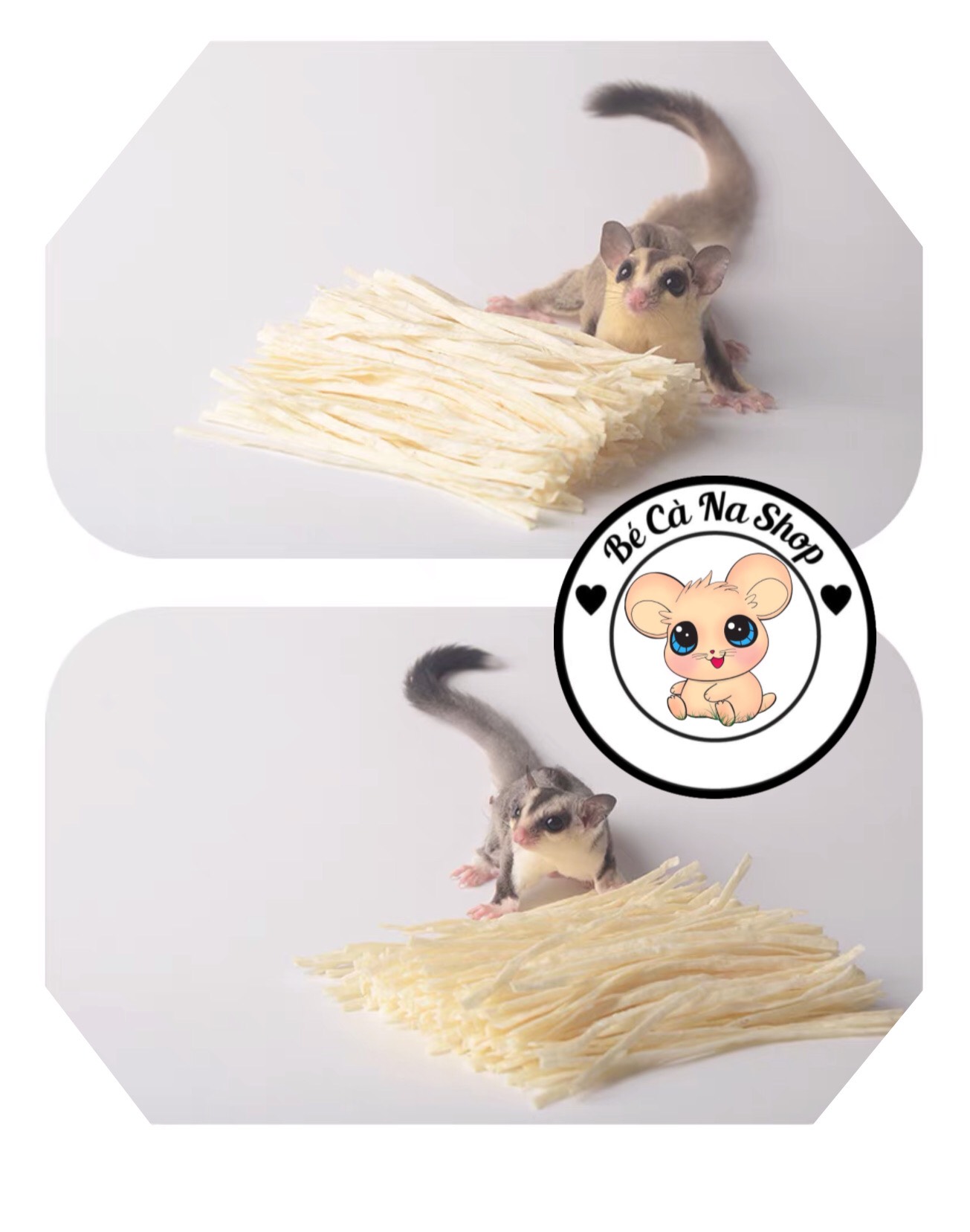 Cá tuyết sợi cho hamster ,thỏ bọ sóc. hàng nhập thái lan