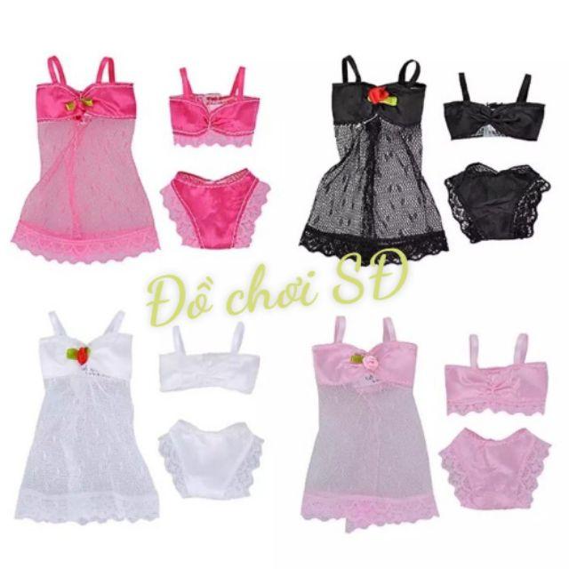 SET ĐỒ NGỦ BÚP BÊ