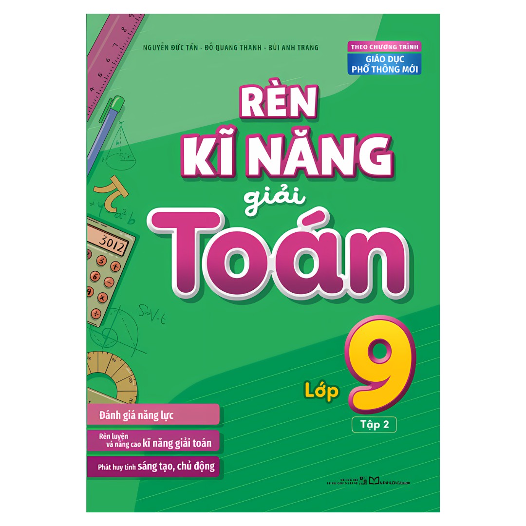 Sách Rèn kĩ năng giải toán lớp 9, tập 2 (Theo chương trình giáo dục phổ thông mới)