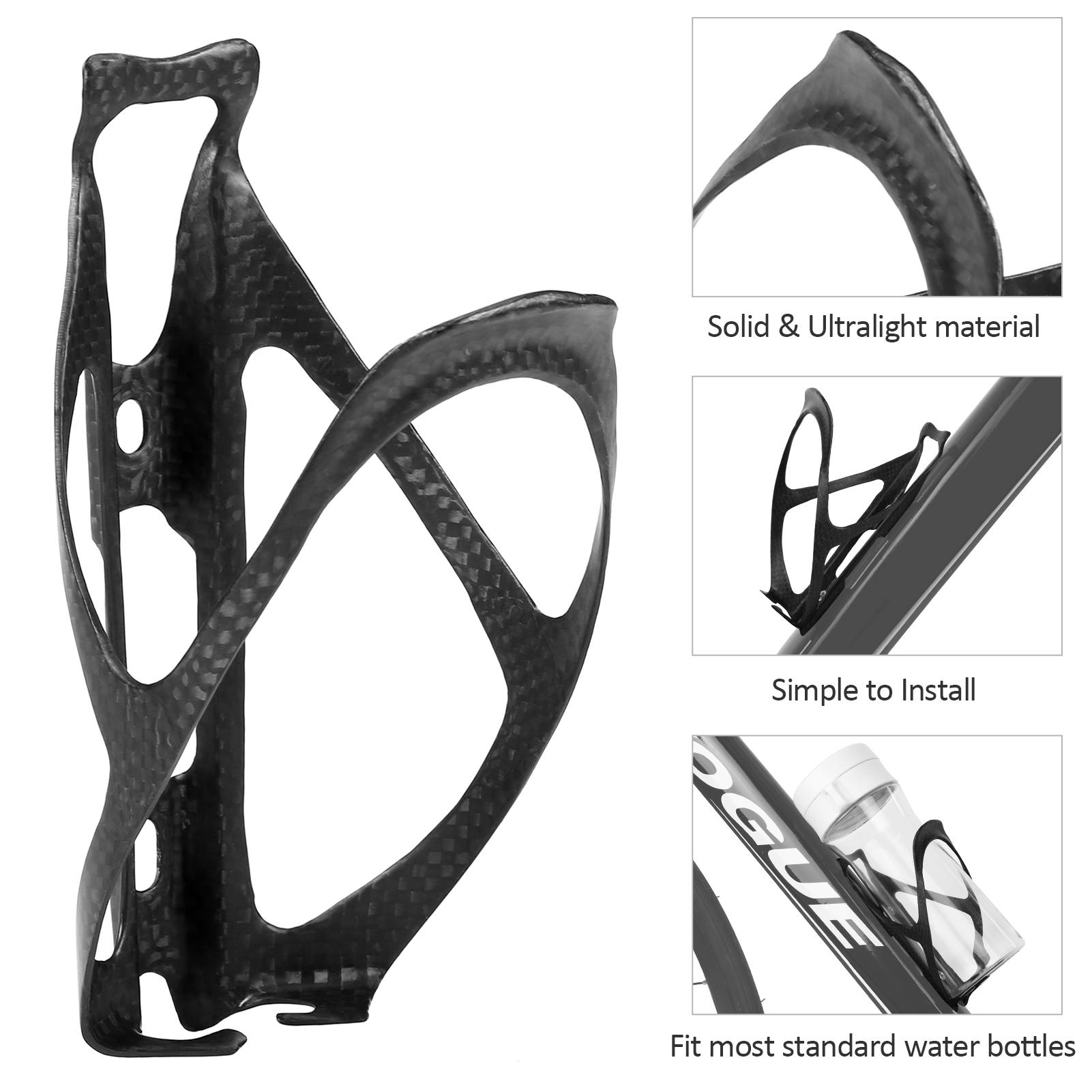 Giá đỡ chai nước Siêu nhẹ hoàn toàn bằng sợi carbon cho xe đạp