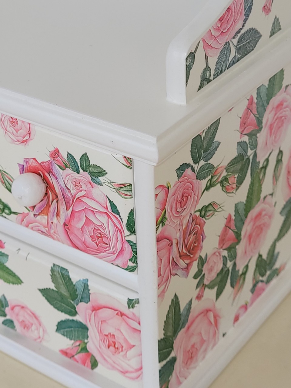 Hộp Nữ Trang Gỗ Có Gương Loại Lớn 25.5 x 46 cm Trang Nhã - Hàng VN Xuất Khẩu