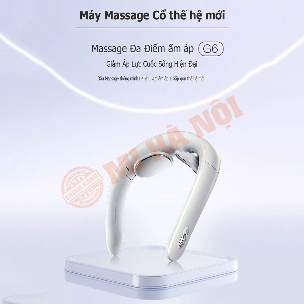 Máy massage cổ vai gáy Jeeback G6 thông minh Hàng chính hãng