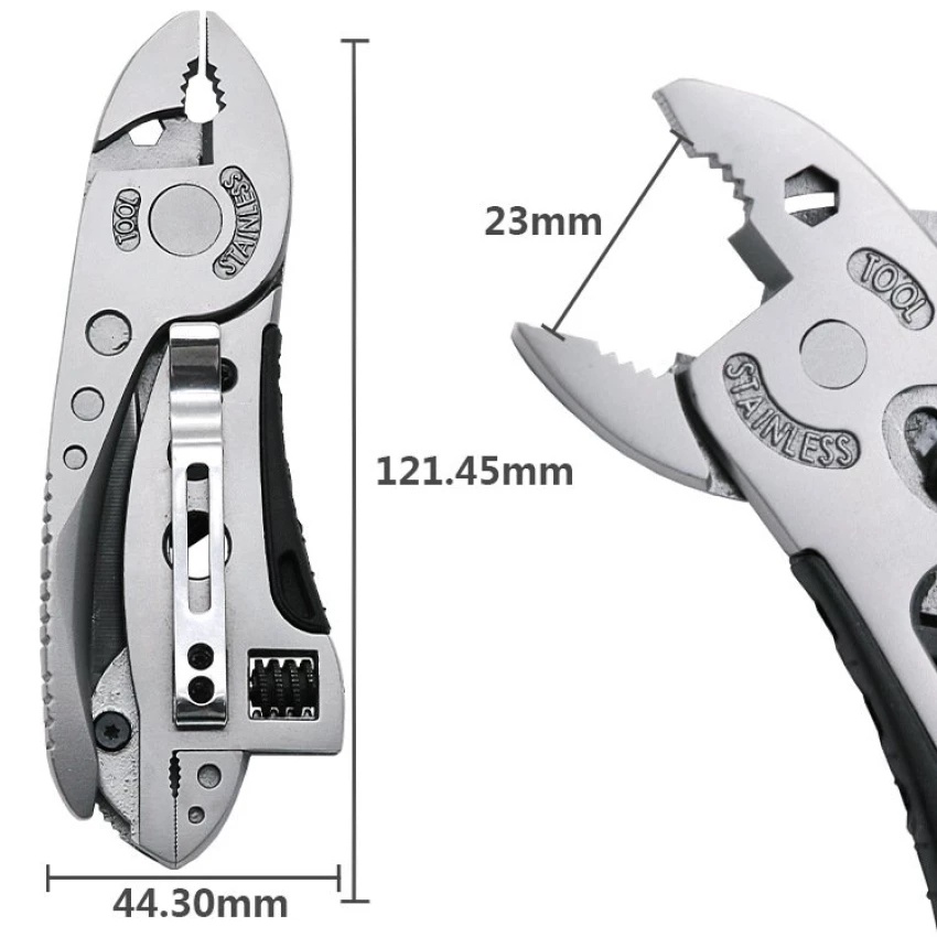 Kềm 13 chức năng,Bộ Kìm, dao, cờ lê, tô vít mini đa năng, Kìm đa năng ngoài trời, Kìm Cắm Trại Lưỡi Cờ Lê đa năng, Kìm ngoài trời đa chức năng