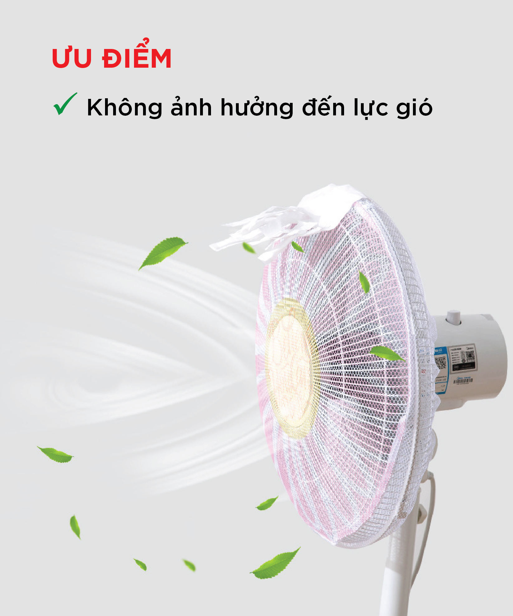 COMBO 2 LƯỚI BỌC QUẠT CAO CẤP AN TOÀN CHO BÉ - DÂY RÚT - Kích thước: Đường kính lồng quạt 45cm - GIAO MẪU NGẪU NHIÊN