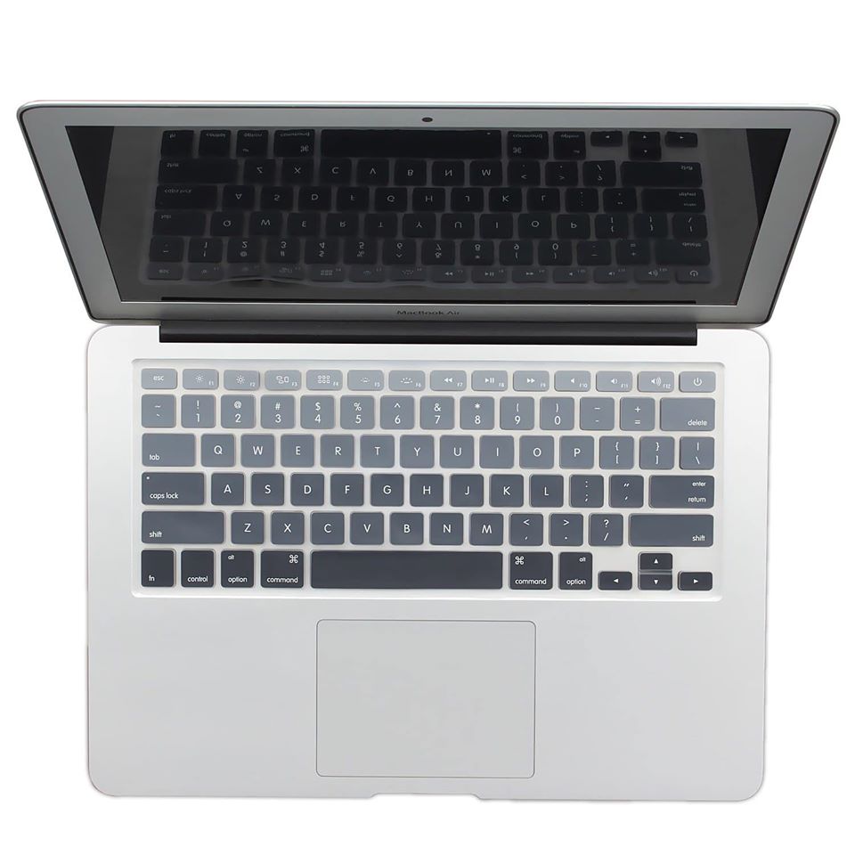 MIẾNG PHỦ BÀN PHÍM BẰNG SILICON CHỐNG BỤI, CHỐNG NƯỚC BẢO VỆ CHO MACBOOK MÀU GRADIENT GRAY