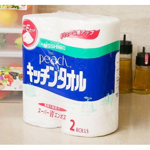 Set 2 cuộn giấy làm bếp Nhật Peach