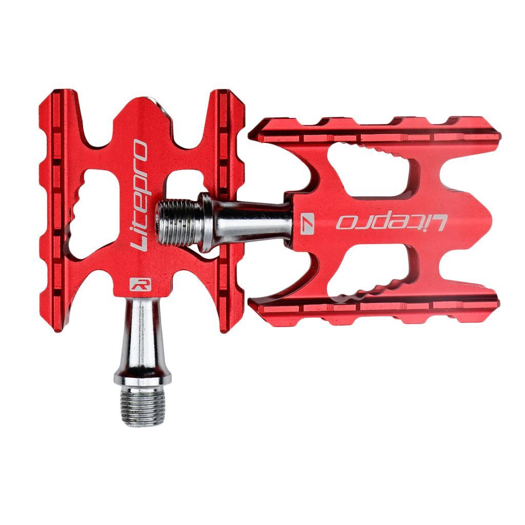 Mountain Bike Flat Pedals Sealed Bearing Pedals - Durable Ultralight Deluxe Aluminium Alloy - 4 Colors Available