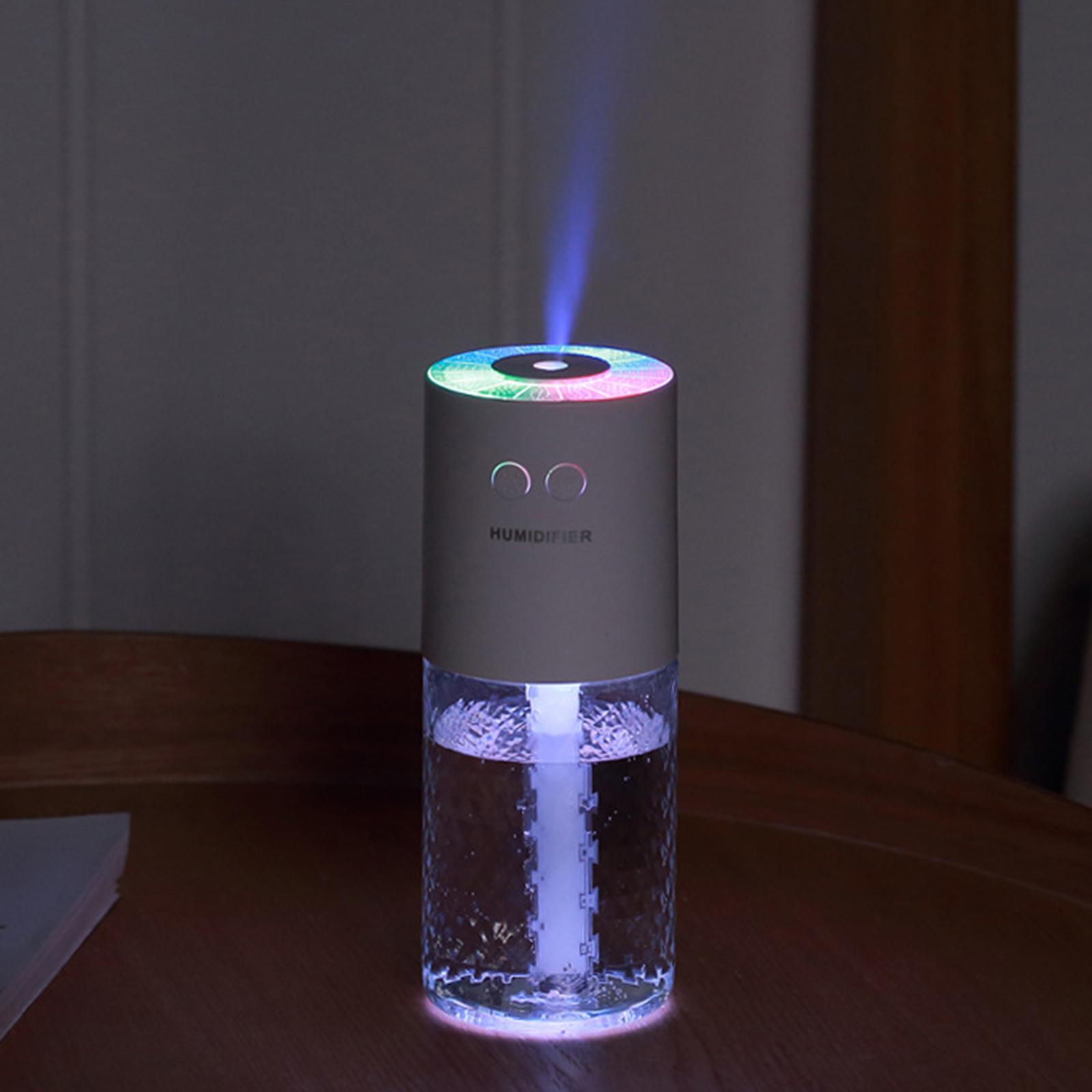 200ml Mini Humidifier Humidifier Portable for Car Office Travel White