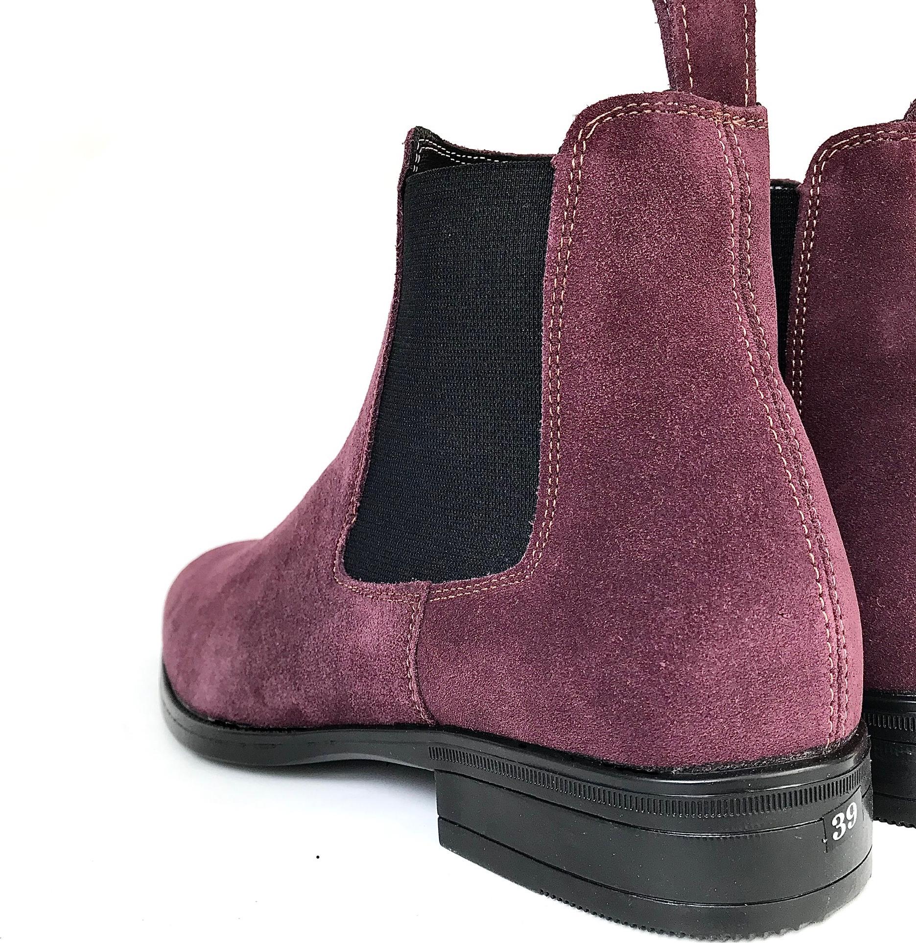 Giày Chelsea Boots Cổ Cao Da Bò Thật Nguyên Tấm Cao Cấp Tefoss HT350 Thời Trang 4 Màu Hot Trend Nhất Size 37 - 43