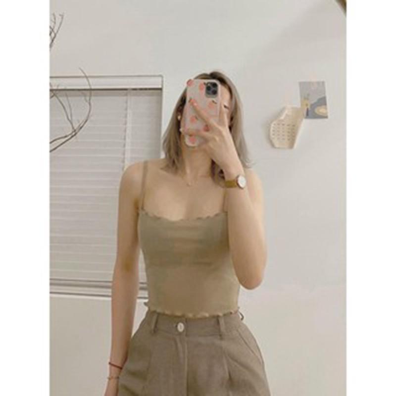 Áo 2 Dây CropTop Sexy, Khoe Dáng Body Siêu Hot AB011